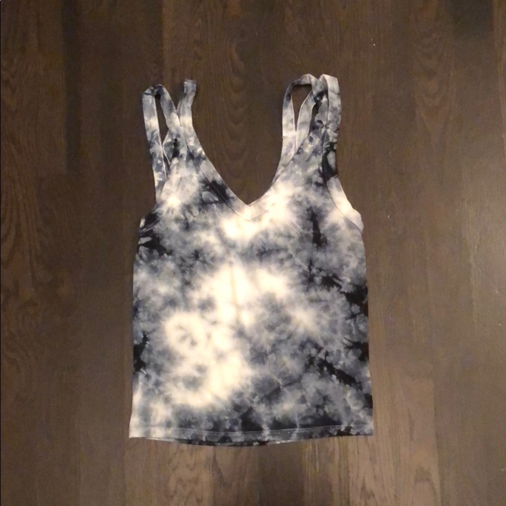 tie die tang top